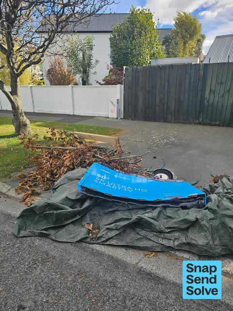 Dumped Rubbish, a report photo