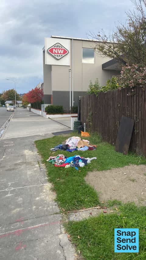 Dumped Rubbish, a report photo
