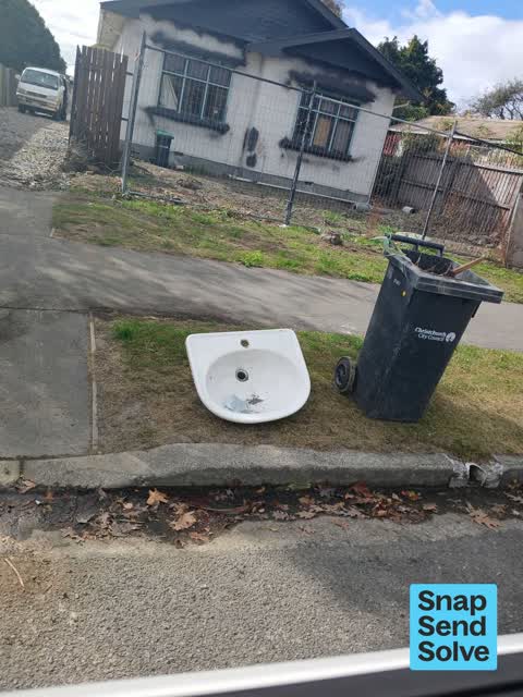 Dumped Rubbish, a report photo