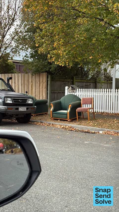 Dumped Rubbish — a report photo
