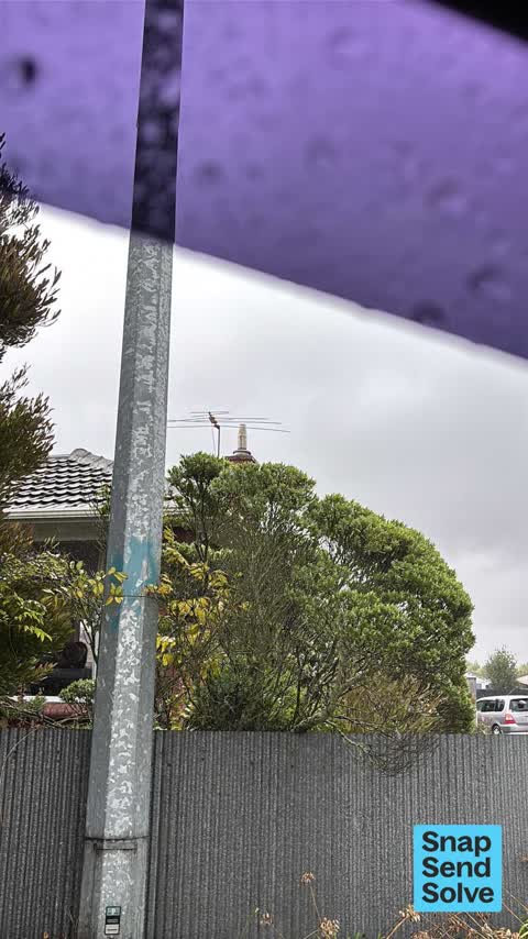 Graffiti on a traffic light pole or cabinet, or wa, a report photo
