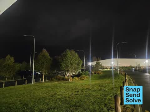 Street Light Outage — a report photo