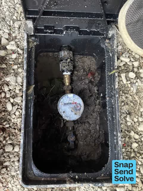 Water Leak, a report photo