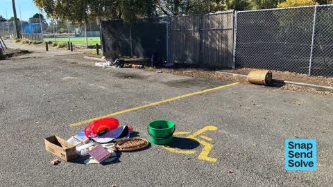 Dumped Rubbish — a report photo