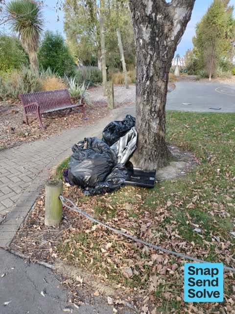Dumped Rubbish — a report photo