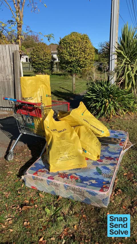 Litter, a report photo