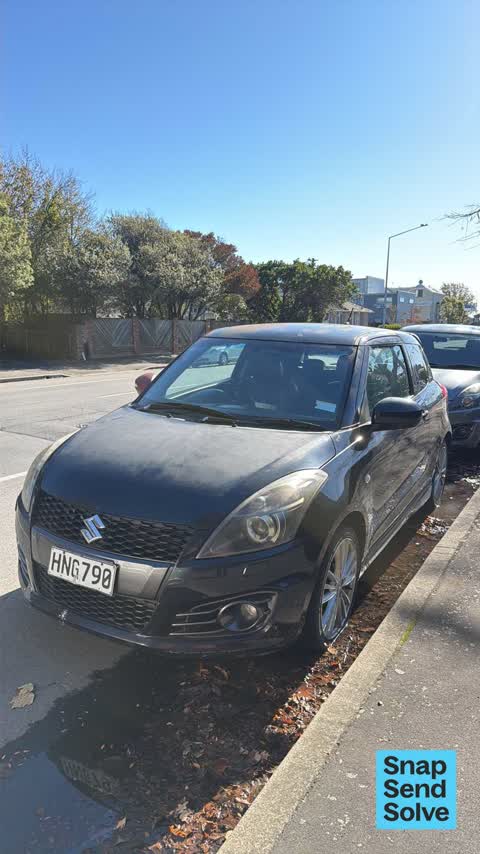Abandoned Vehicle, a report photo