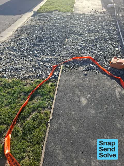 Pavement - Damaged, a report photo