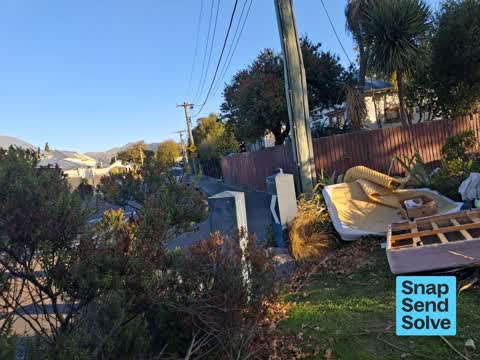 Dumped Rubbish — a report photo