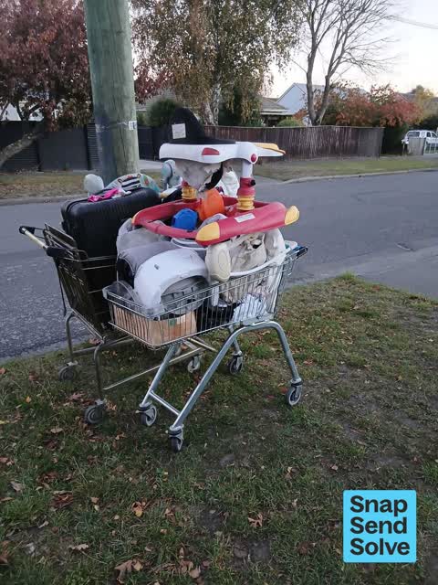 Dumped Rubbish, a report photo