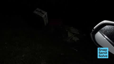 Dumped Rubbish, a report photo