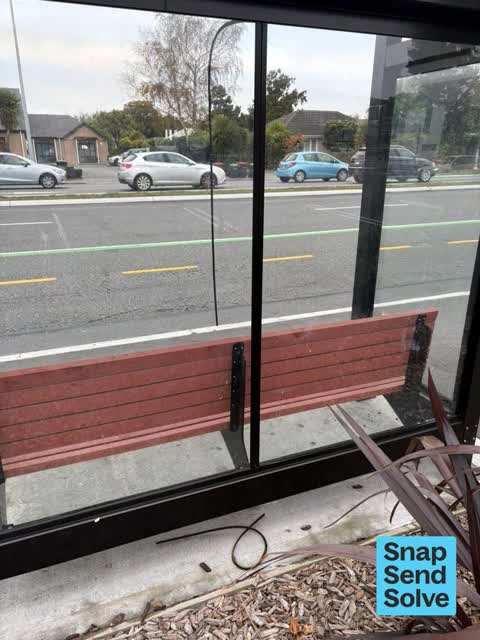 Bus Shelter Issue, a report photo