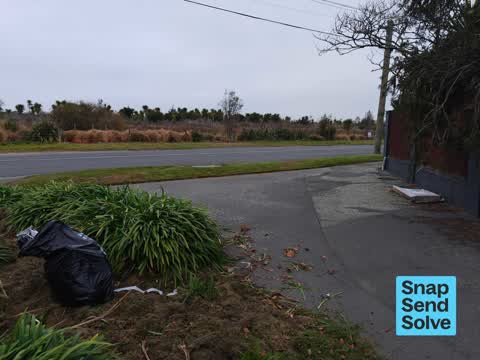Dumped Rubbish, a report photo