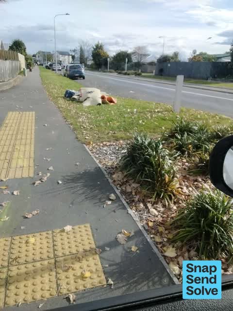 Dumped Rubbish, a report photo