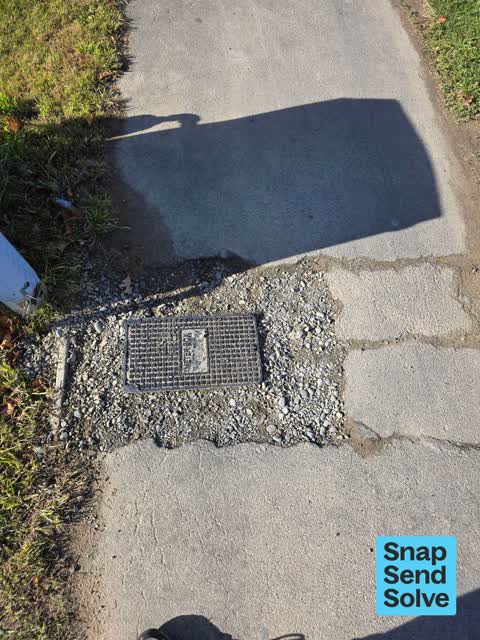 Pavement - Damaged — a report photo