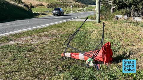 Litter, a report photo