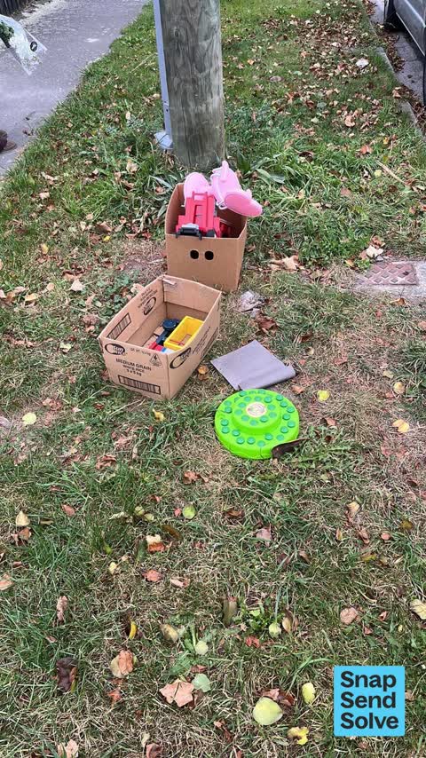Dumped Rubbish — a report photo