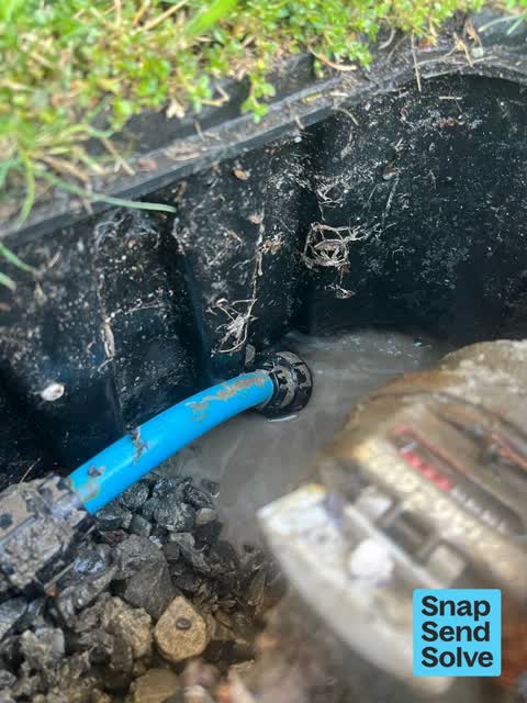 Water Leak, a report photo
