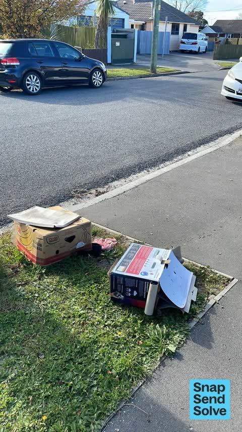 Dumped Rubbish, a report photo