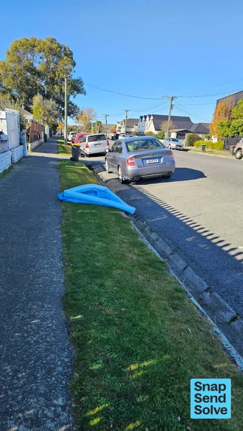 Dumped Rubbish, a report photo