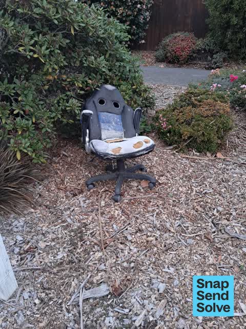 Dumped Rubbish, a report photo