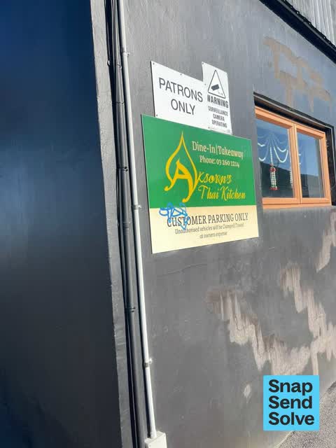 Graffiti on a fence, building or structure, a report photo