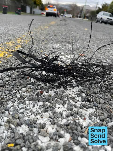 Damaged Road, a report photo
