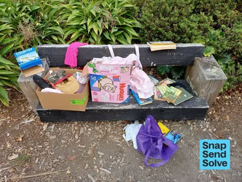Dumped Rubbish — a report photo