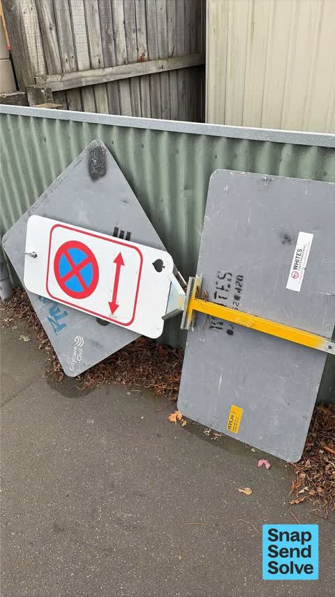 Road Signage, a report photo