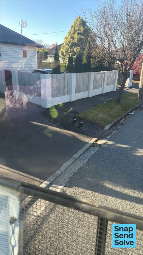 Water Leak, a report photo