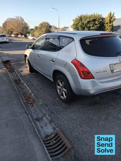 Abandoned Vehicle, a report photo