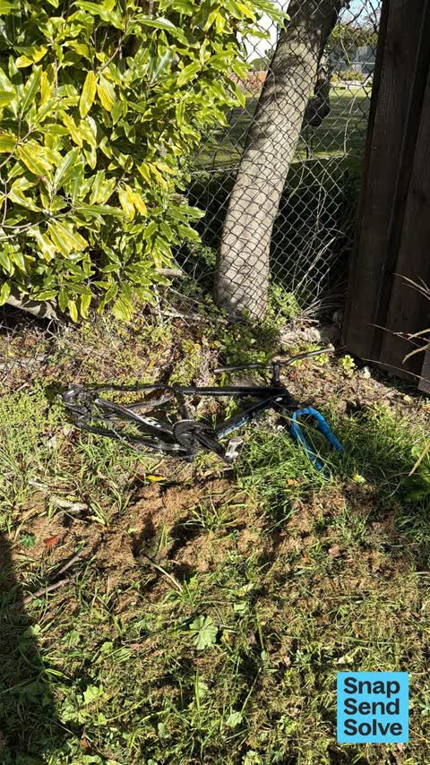 Dumped Rubbish, a report photo