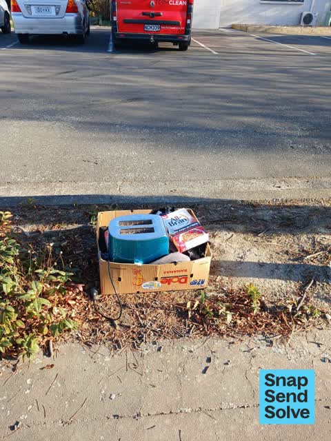 Dumped Rubbish, a report photo