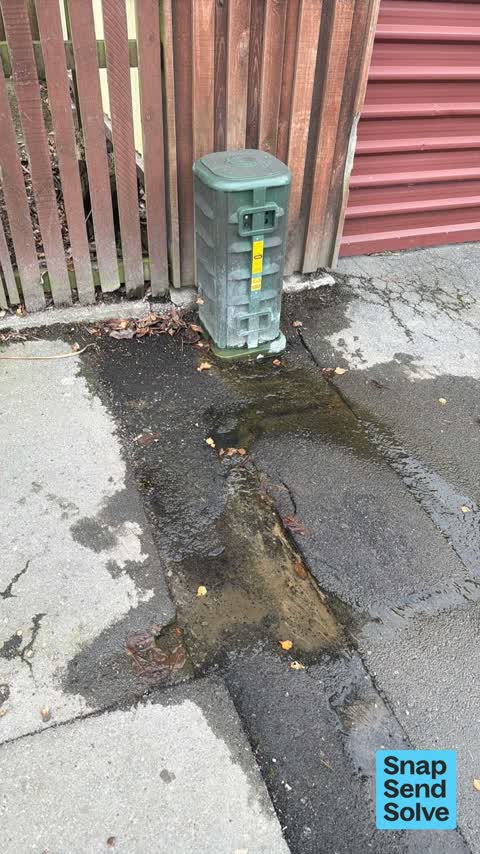 Water Leak — a report photo