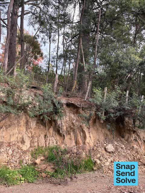 Damaged Road, a report photo