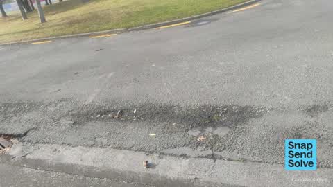Damaged Road, a report photo