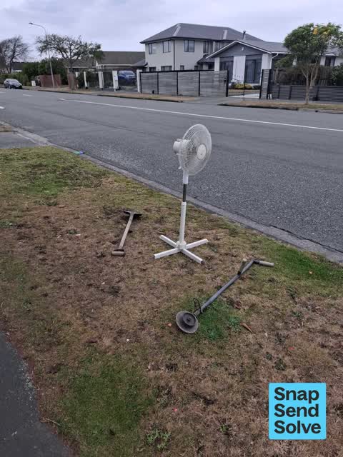 Dumped Rubbish, a report photo