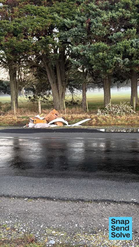Dumped Rubbish, a report photo