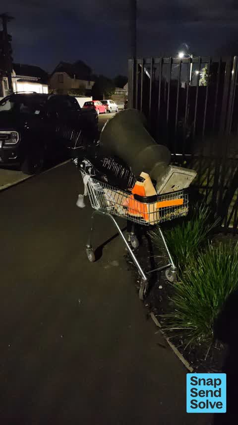 Dumped Rubbish, a report photo
