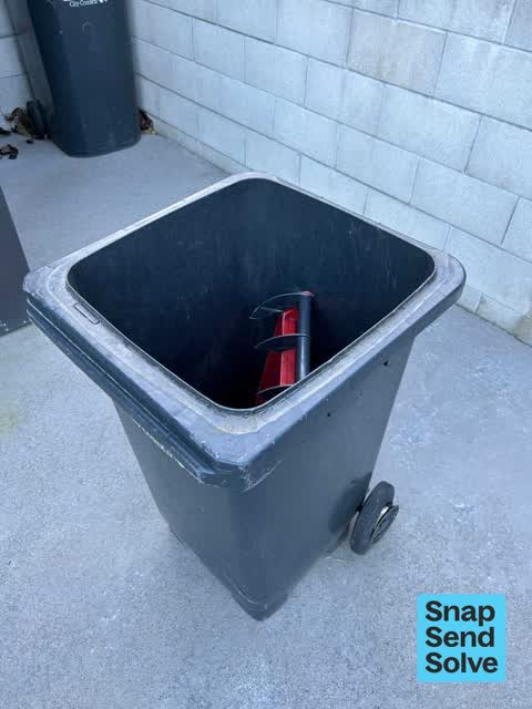 Rubbish and Bins - General, a report photo