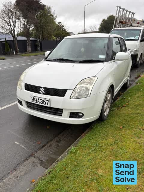Abandoned Vehicle, a report photo