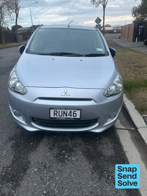 Hazard, vehicle, a report photo