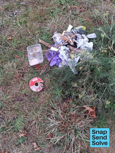 Dumped Rubbish — a report photo