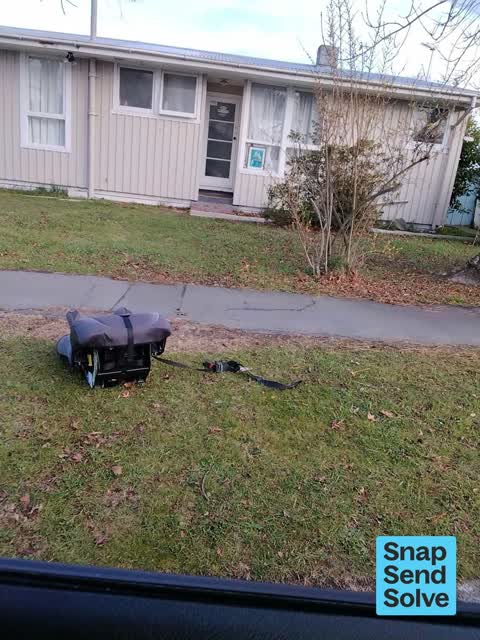 Dumped Rubbish, a report photo
