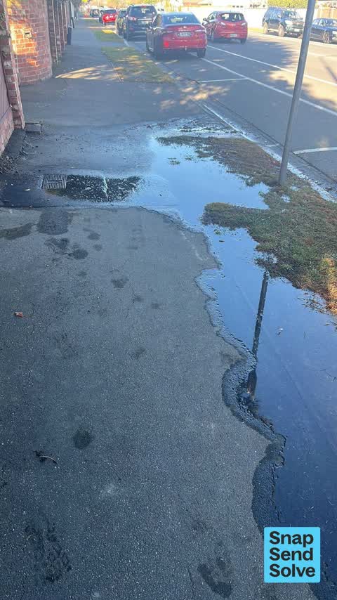 Water Leak, a report photo