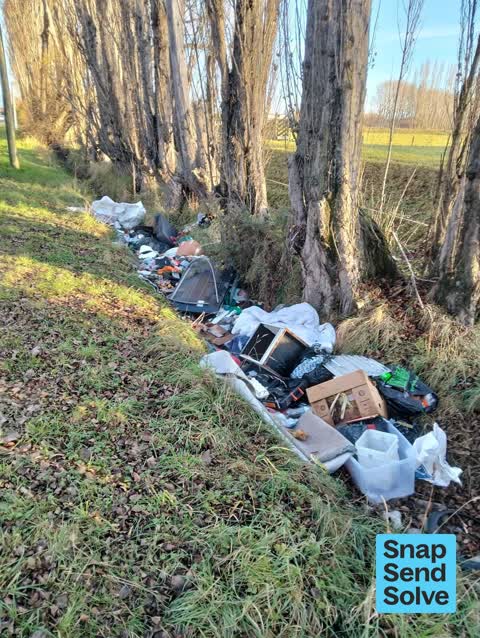 Dumped Rubbish — a report photo