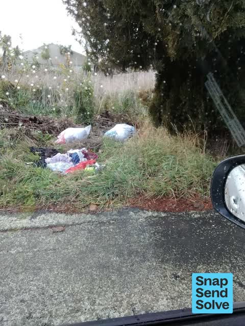 Dumped Rubbish, a report photo