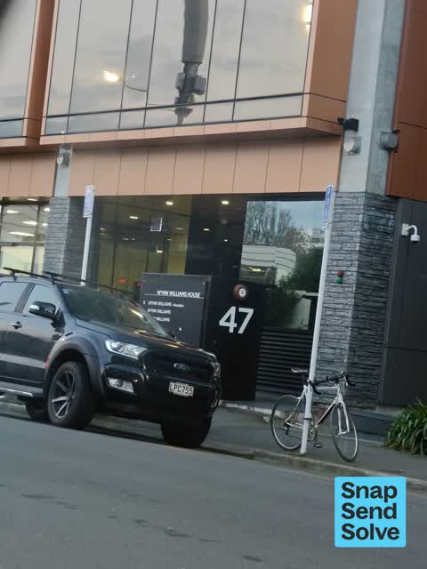 Hazard — vehicle — a report photo