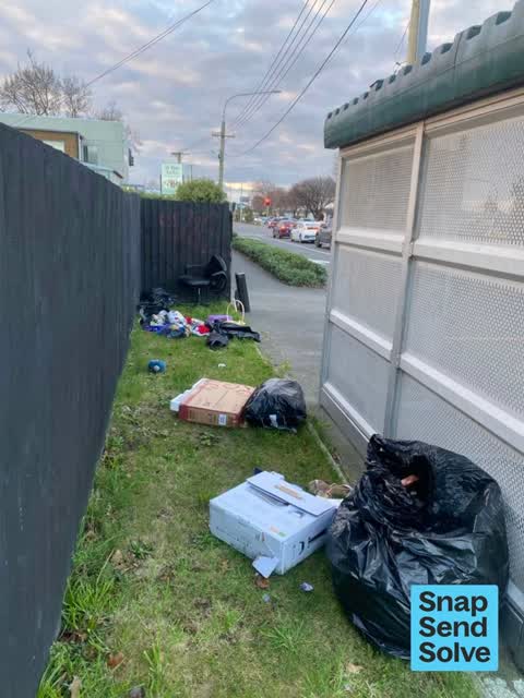Dumped Rubbish — a report photo