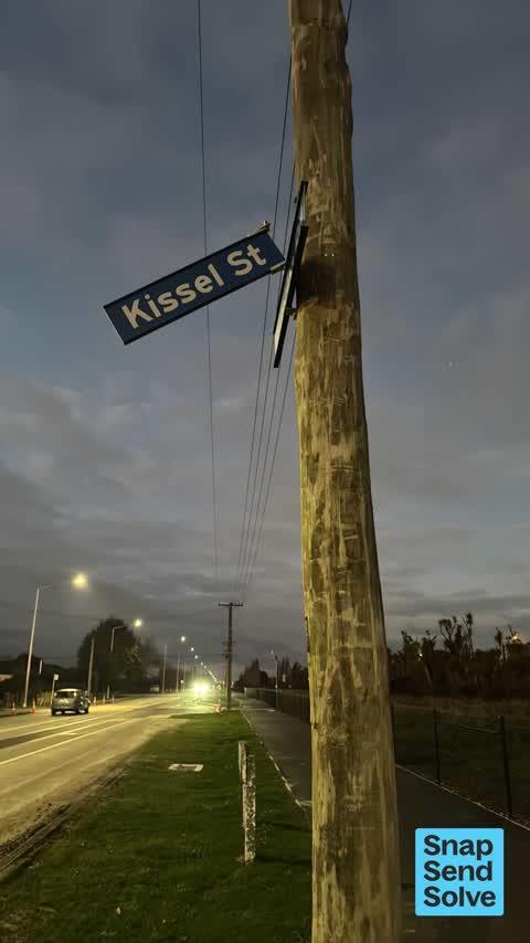 Road Signage, a report photo